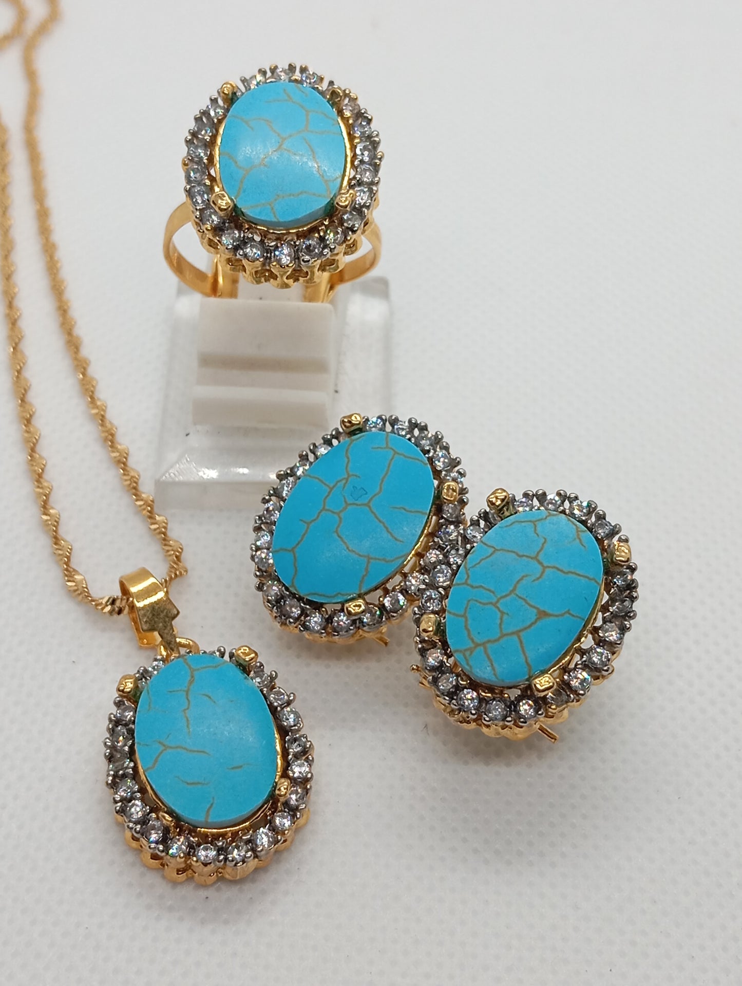 Motia | 10 Colors | Zircon judao Locket Set with Stones | RB-202